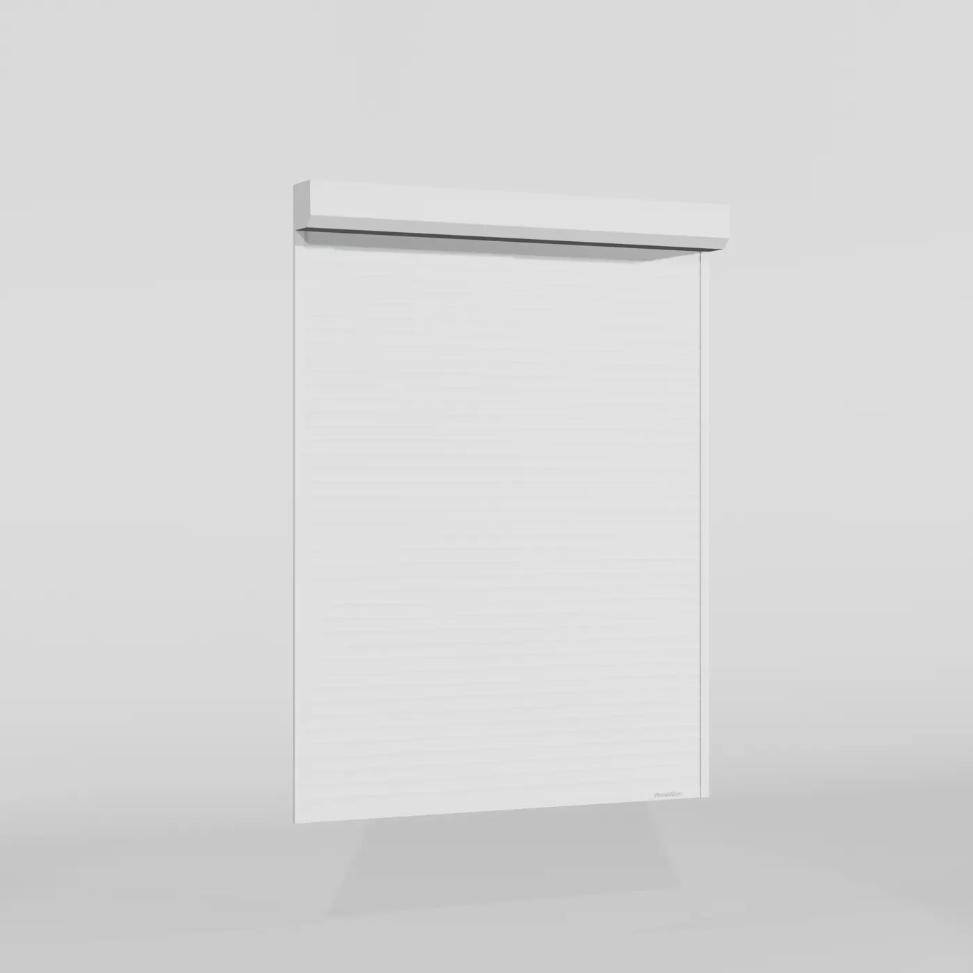 Рольставни DoorHan 2500х1700 цвета RAL 9003 (белый) взломостойкие с автоматикой